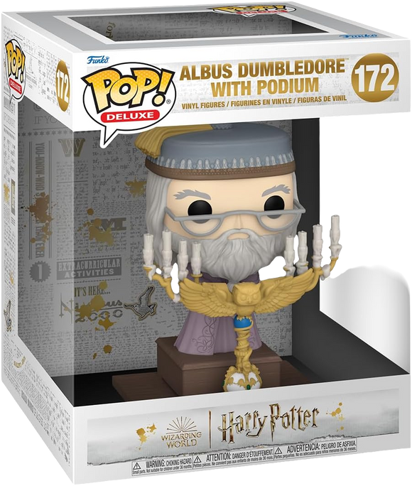 Harry Potter Funko POP! Movie Collector Edition Action Figures - Albus Dumbledore at Podium