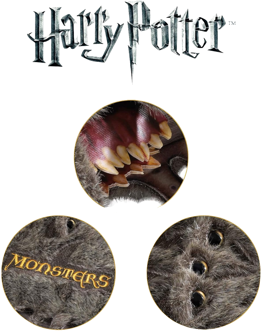 Harry Potter Monster Book of Monsters Collector Plush Pillow