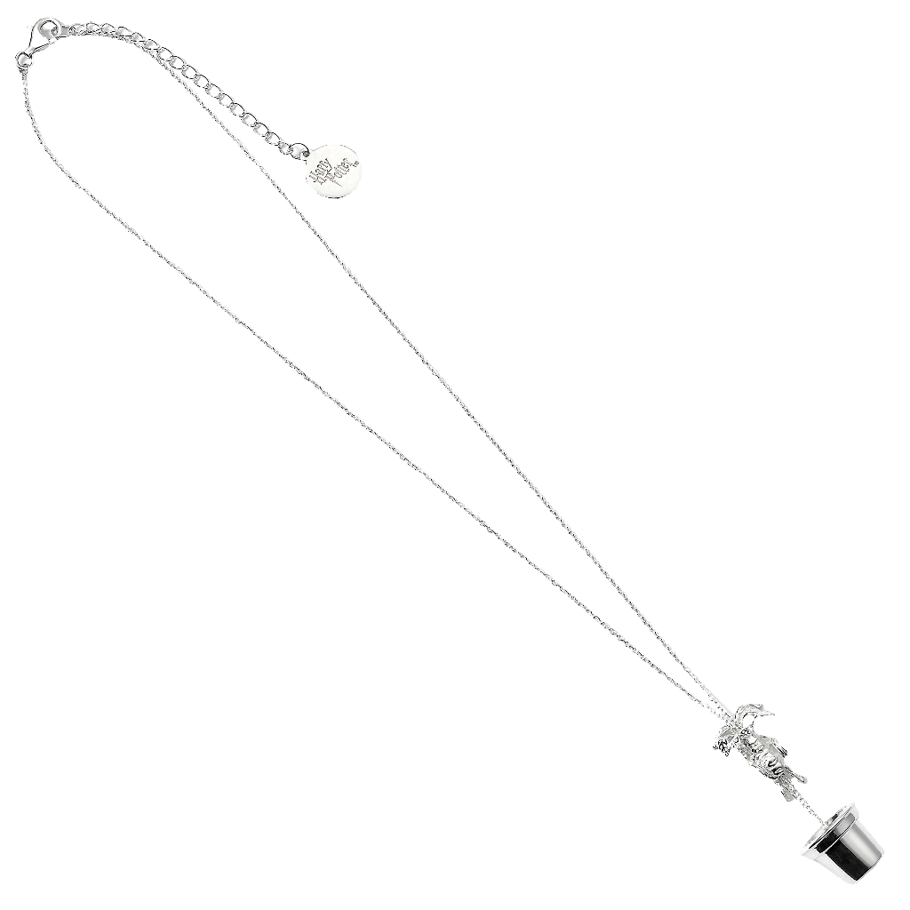 Harry Potter Sterling Silver Mandrake Charm Necklace