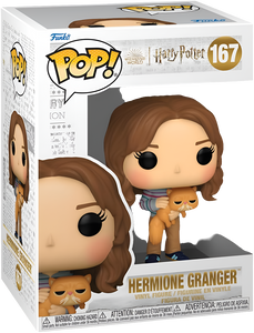 Harry Potter Funko POP! Movie Collector Edition Action Figures - Hermione Granger with Crookshanks