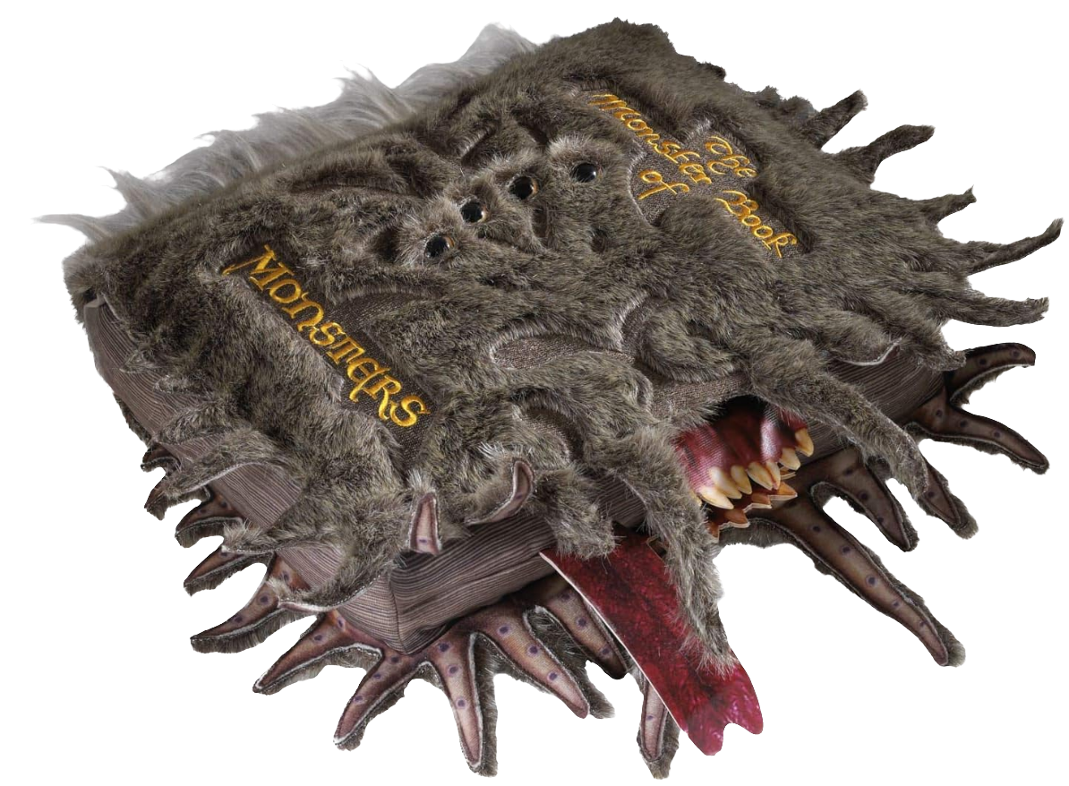 Harry Potter Monster Book of Monsters Collector Plush Pillow