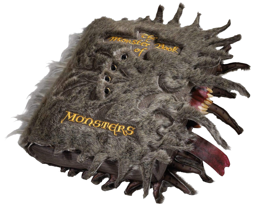 Harry Potter Monster Book of Monsters Collector Plush Pillow