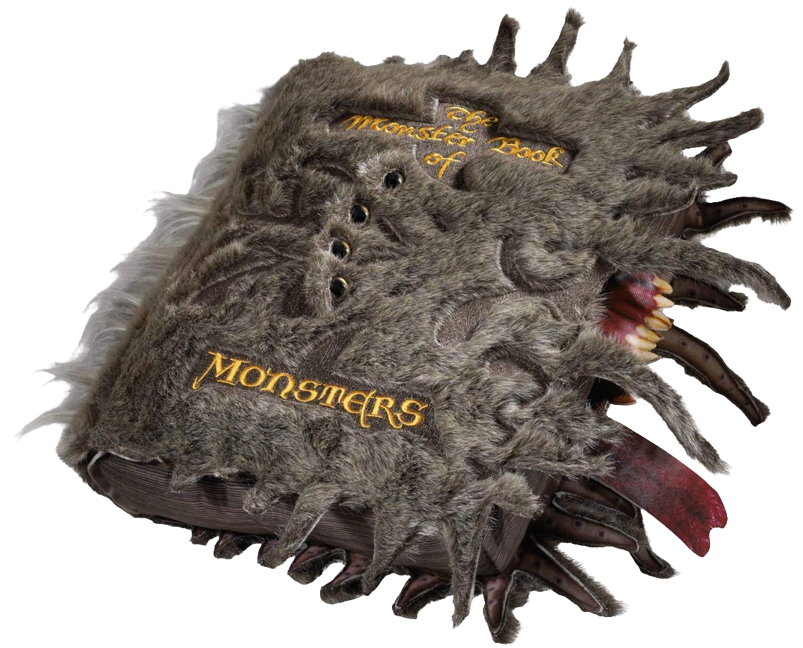 Harry Potter Monster Book of Monsters Collector Plush Pillow