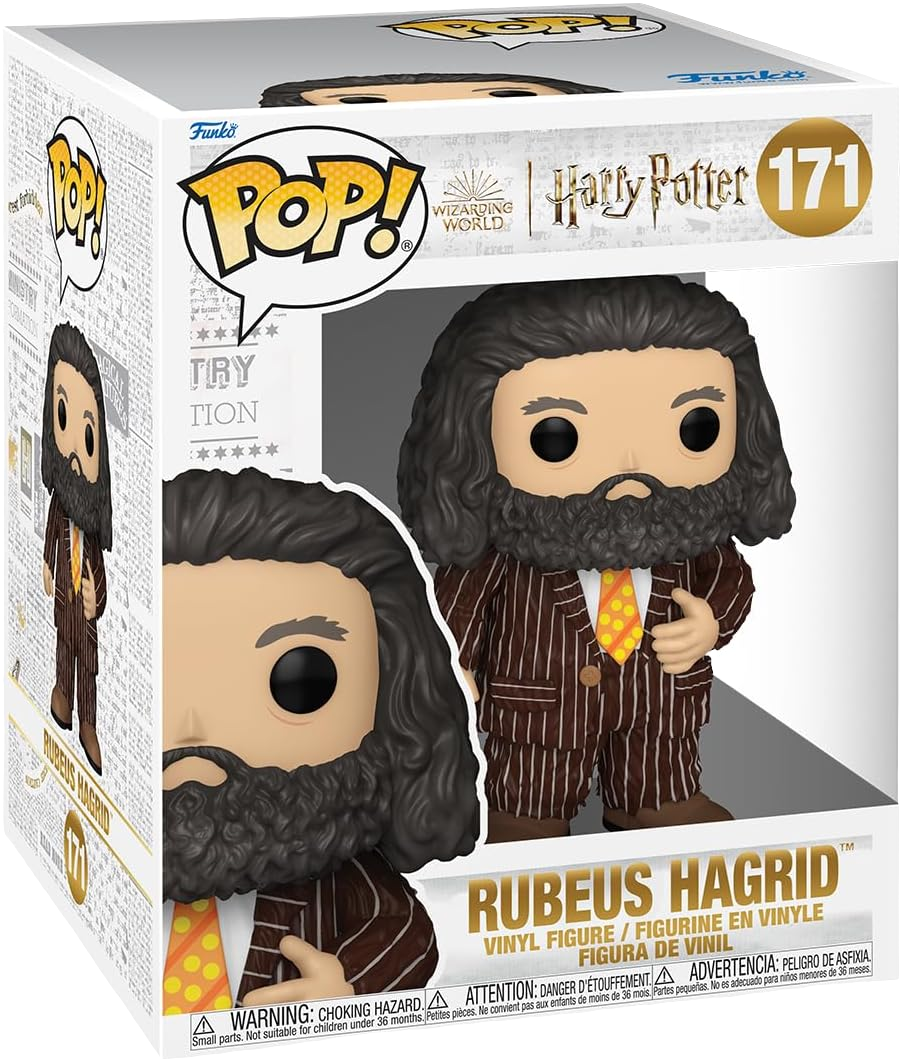 Harry Potter Funko POP! Movie Collector Edition Action Figures - Rubeus Hagrid (6 inches tall)