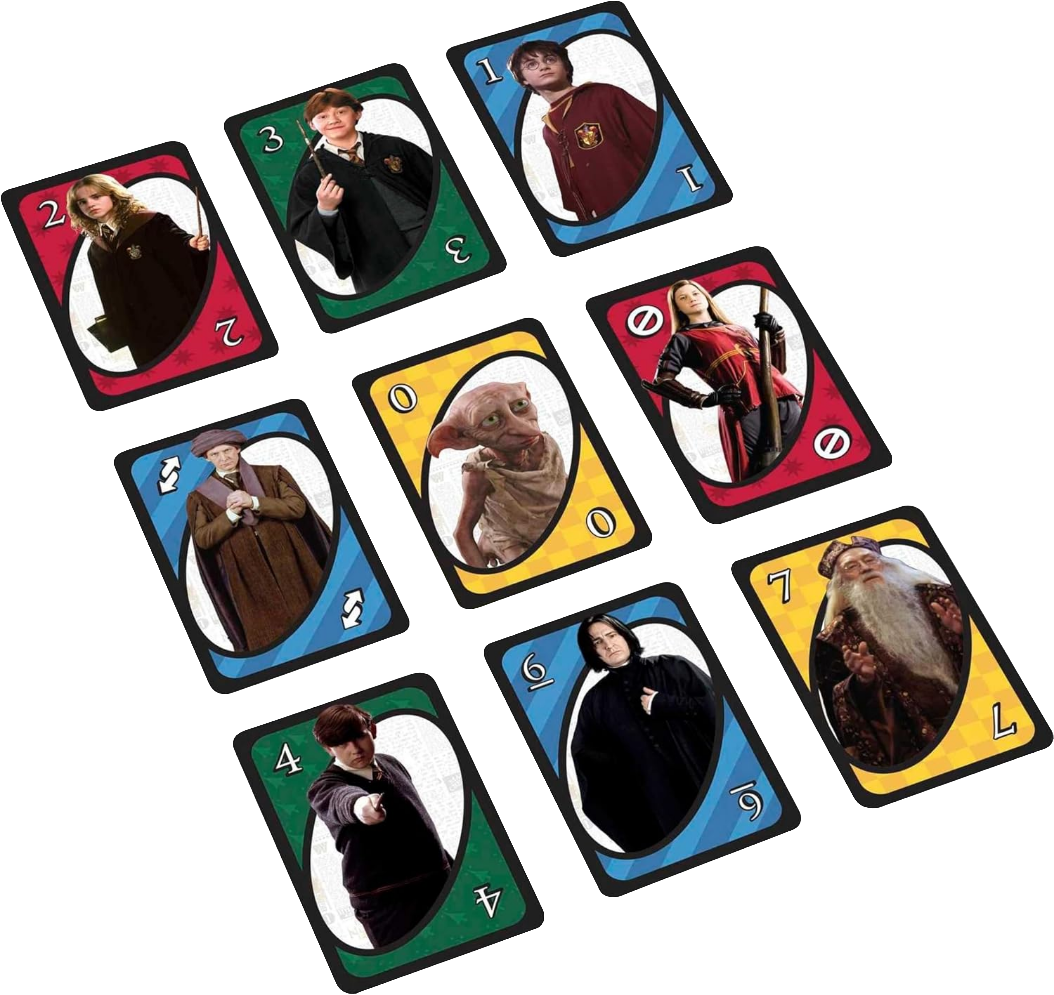 Mattel Games UNO Harry Potter Card Game in Storage Tin