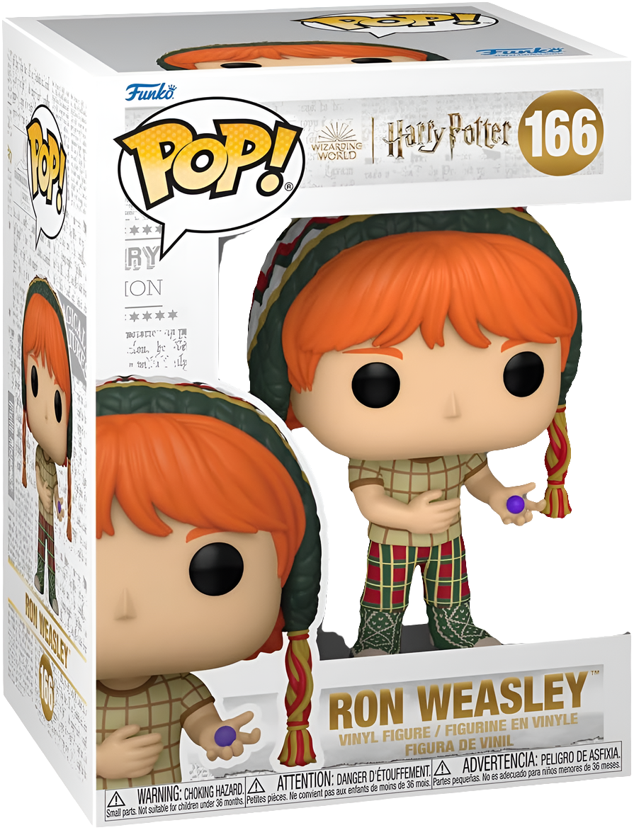 Harry Potter Funko POP! Movie Collector Edition Action Figures - Ron Weasley with Candy