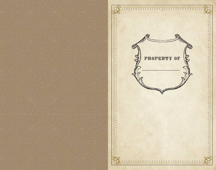 Harry Potter: Hogwarts Ruled Notebook