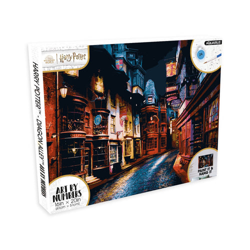 Harry Potter Diagon Alley Art by Numbers