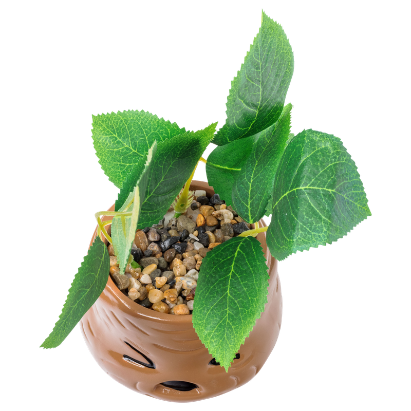 Harry Potter Mandrake Face Mini Ceramic Planter