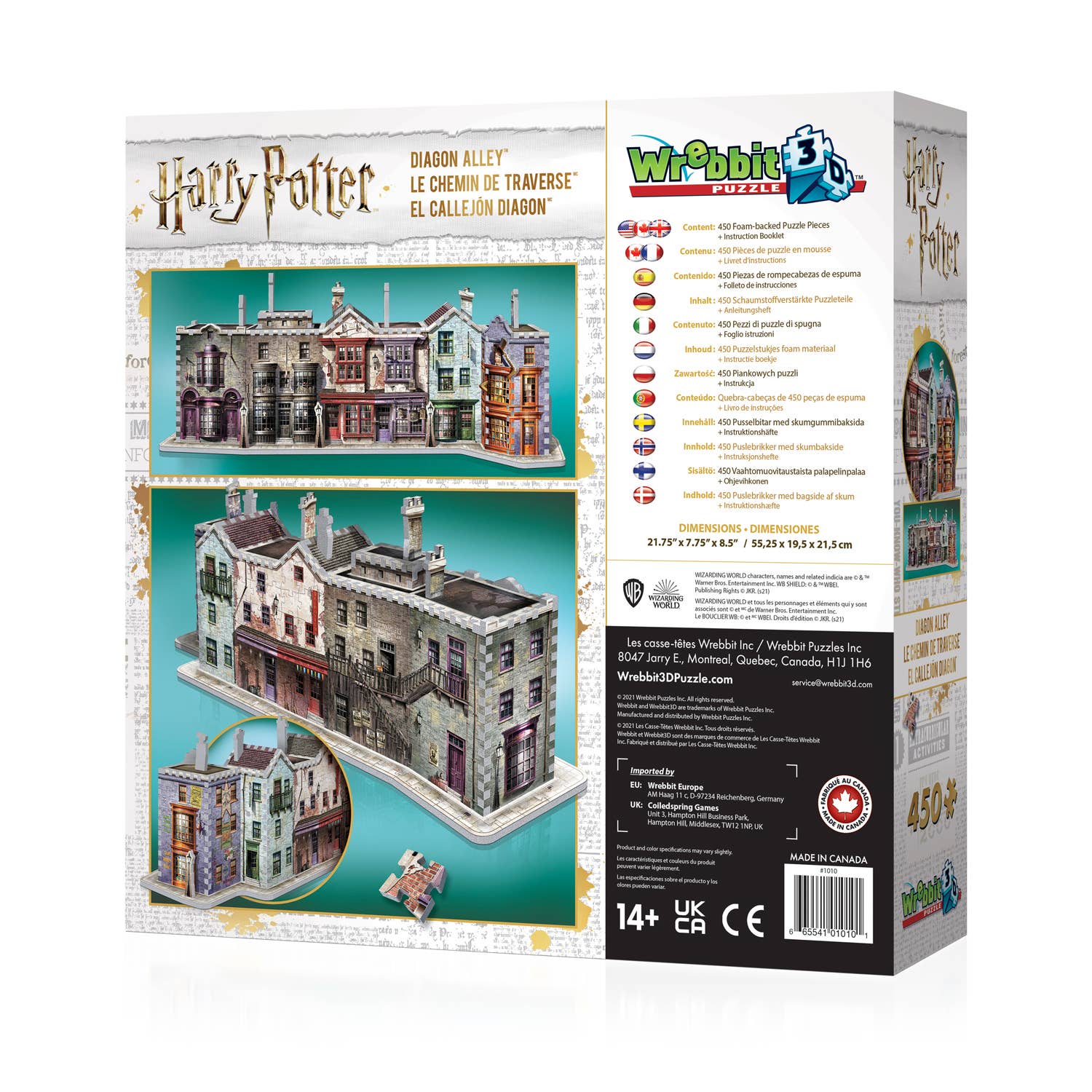 Diagon Alley™ 3D Jigsaw Puzzle