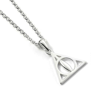 Official Sterling Silver Harry Potter Deathly Hallows Necklace The Carat Shop