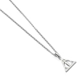 Official Sterling Silver Harry Potter Deathly Hallows Necklace The Carat Shop