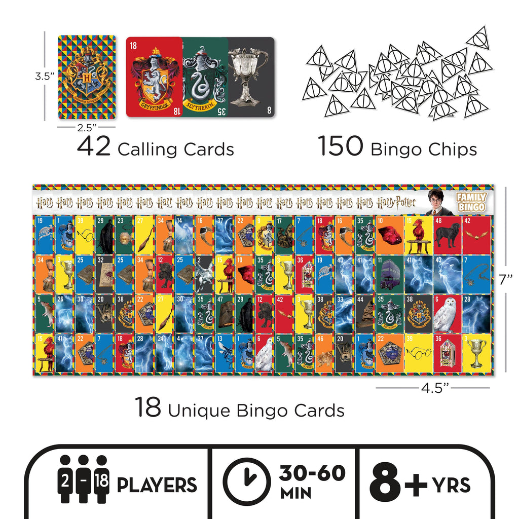 Harry Potter Family Bingo Game