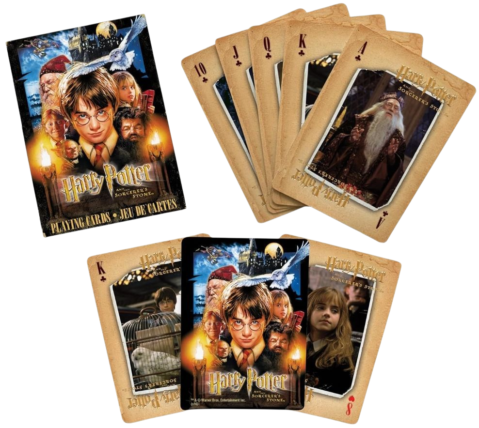 AQUARIUS Harry Potter Playing Cards - Sorcerer's Stone Deck