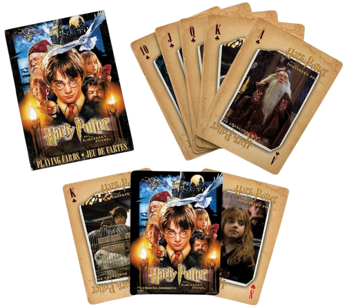 AQUARIUS Harry Potter Playing Cards - Sorcerer's Stone Deck
