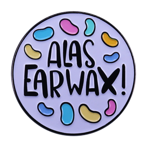 Harry Potter 'Alas Earwax!' Enamel Pin The Muggle Hut