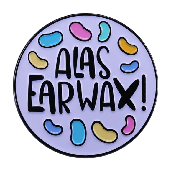 Harry Potter 'Alas Earwax!' Enamel Pin The Muggle Hut