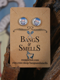 Wizard Stud Earrings - Headmaster Bangs & Smells Apothecary