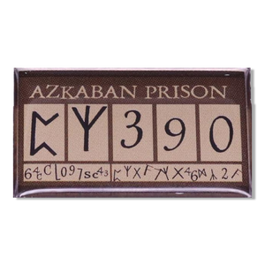 Harry Potter 'Azkaban Prisoner Plaque | Prison Number' Enamel Pin The Muggle Hut