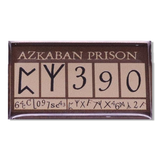 Harry Potter 'Azkaban Prisoner Plaque | Prison Number' Enamel Pin The Muggle Hut