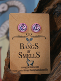 Wizard Stud Earrings - Deathly Hallows Bangs & Smells Apothecary