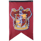 Sm. Gryffindor House Banner: 12 x 20 inch - the-muggle-hut