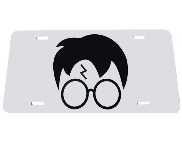 Harry Potter Caricature License Plate the-muggle-hut.myshopify.com