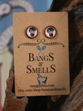 Wizard Stud Earrings - Harry Bangs & Smells Apothecary