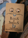 Wizard Stud Earrings - Hermione Bangs & Smells Apothecary