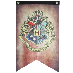 Hogwarts House Banner: 50 x 30 inch - the-muggle-hut