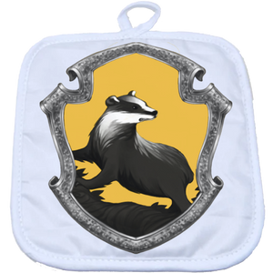 Hufflepuff Hot Pad - White - the-muggle-hut