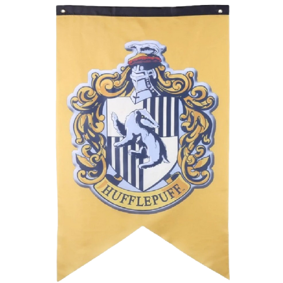 Sm. Hufflepuff House Banner: 12 x 20 inch - the-muggle-hut