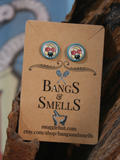 Wizard Stud Earrings - Luna Lovegood Bangs & Smells Apothecary