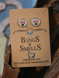 Wizard Stud Earrings - Luna Lovegood Bangs & Smells Apothecary