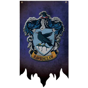 20 x 12 inch Distressed Banner: Ravenclaw House The Muggle Hut