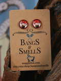 Wizard Stud Earrings - Ron Bangs & Smells Apothecary