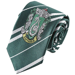 Slytherin House Tie - the-muggle-hut