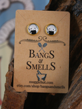 Wizard Stud Earrings - He Who Must Not Be Named Bangs & Smells Apothecary