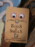 Wizard Stud Earrings - He Who Must Not Be Named Bangs & Smells Apothecary