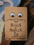 Wizard Stud Earrings - He Who Must Not Be Named Bangs & Smells Apothecary