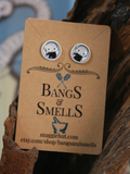 Wizard Stud Earrings - He Who Must Not Be Named Bangs & Smells Apothecary