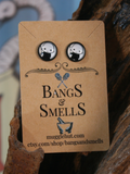 Wizard Stud Earrings - He Who Must Not Be Named Bangs & Smells Apothecary