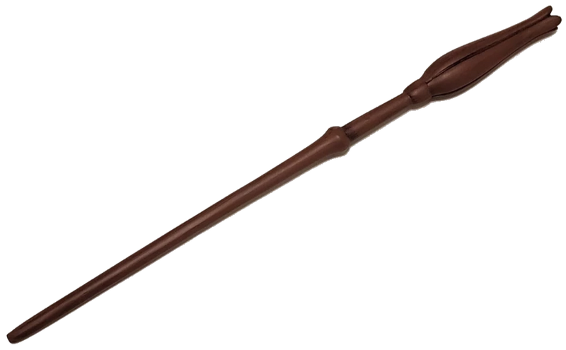 Luna Lovegood Wand with Custom Ollivanders Box - the-muggle-hut